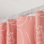 Mind 180x200 dark pink κουρτίνα μπάνιου πλαστική Sealskin - Image 2