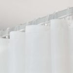 Zebra 180x200 black κουρτίνα μπάνιου πλαστική Sealskin - Image 2