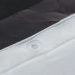 Zebra 180x200 black κουρτίνα μπάνιου πλαστική Sealskin - Image 3