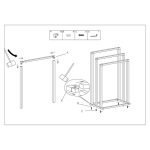 Tube chrome κρεμάστρα επιδαπέδια Sealskin - Image 6