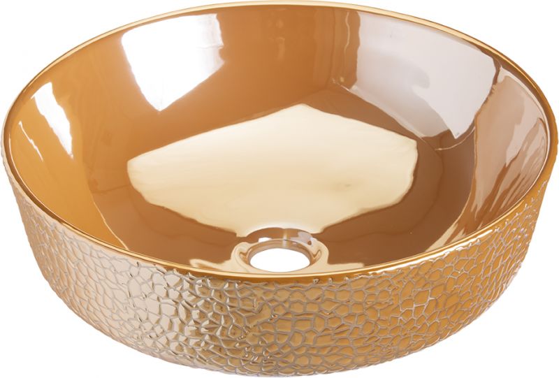 82-8428 SOLANTE-5 420*420*140 ΝΙΠΤΗΡΑΣ GOLD CHAMPAGNE - Image 1