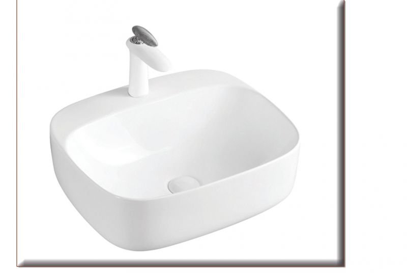 83-8550 SELINA 500*420*155 ΝΙΠΤΗΡΑΣ ΛΕΥΚΟΣ - Image 1