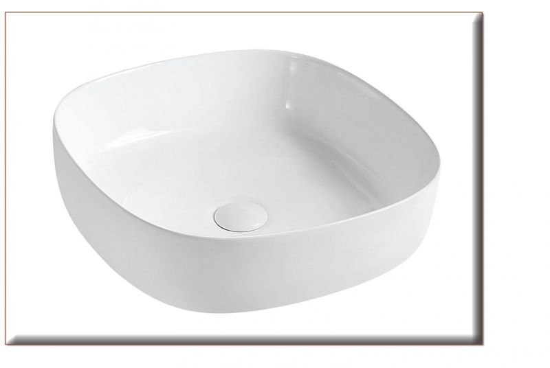 83-8557 VIVA 45*45*14 ΝΙΠΤΗΡΑΣ ΛΕΥΚΟΣ - Image 1