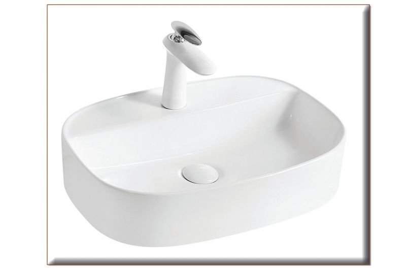 83-8582 CORAL-1 610*380*120 ΝΙΠΤΗΡΑΣ ΛΕΥΚΟΣ_ - Image 1