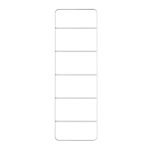 Brix white σκάλα κρεμάστρα επιδαπέδια Sealskin - Image 2