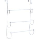 Κρεμάστρα πόρτας με 3 μπάρες σε χρώμα λευκό.