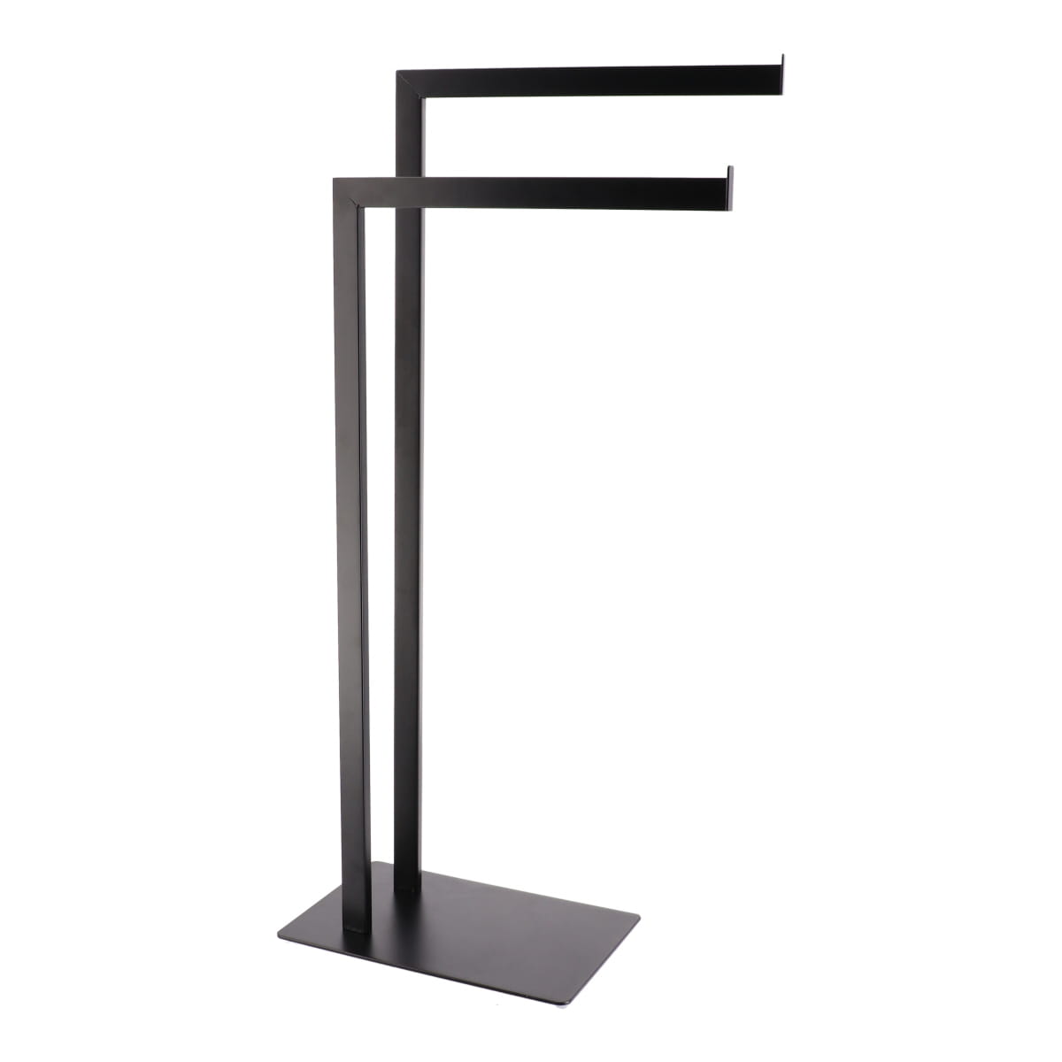 9147-1 Βάση μεταλλική με 2 βραχίονες μαύρη. - Image 1