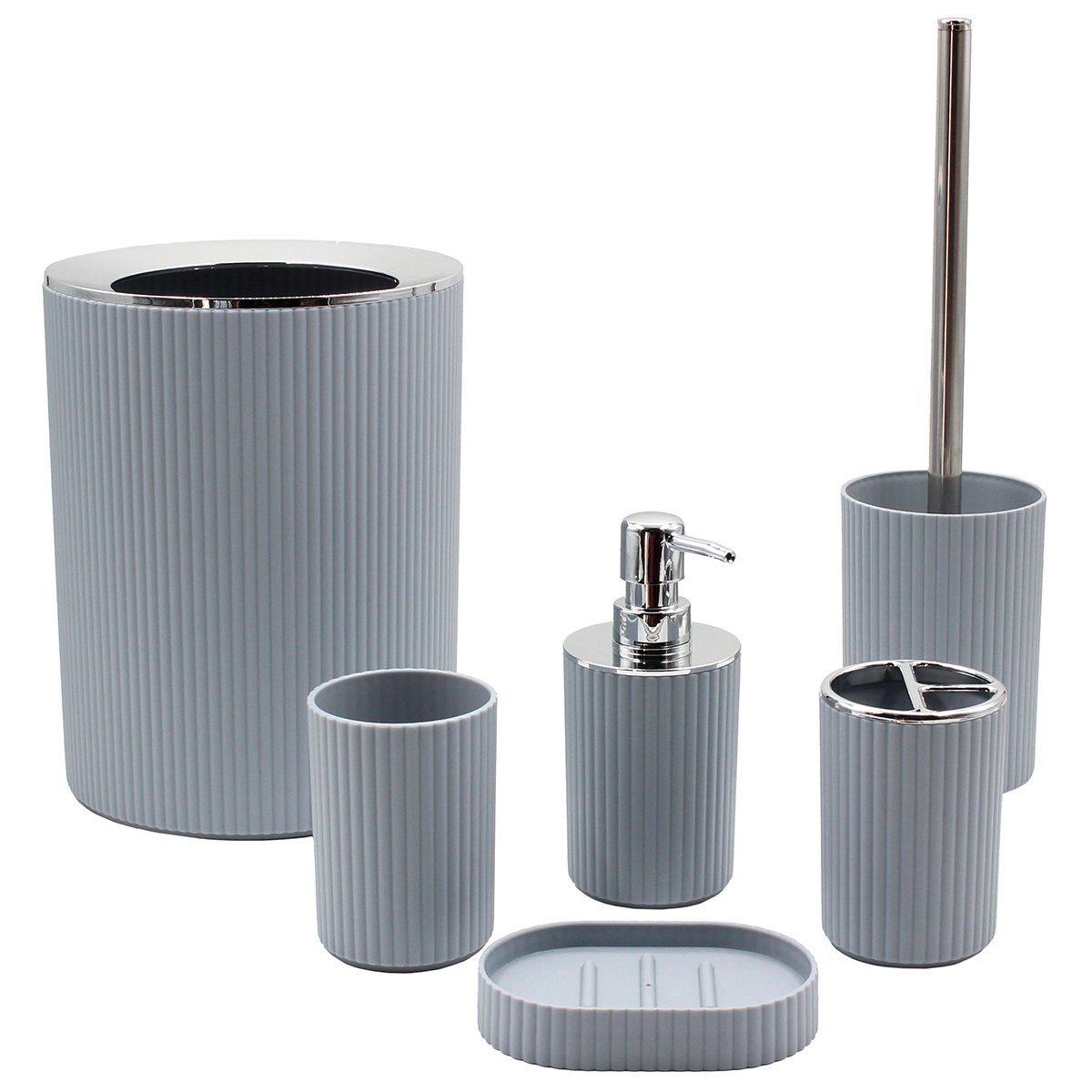 bathroom-accessory-set-sl8423B-6pcs-8424 ΣΕΤ ΜΠΑΝΙΟΥ 6ΤΕΜ SL8423B - Image 1