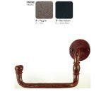 Σφυρήλατη βάση για χαρτί υγείας No 345 σε σκουριά.