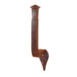 Σφυρηλατημένη βάση για ρολό τουαλέτας No 332 σε σκουρια.