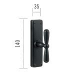 Ιταλικής κατασκευής λαβή για παράθυρα 032 σκουριά - Image 2