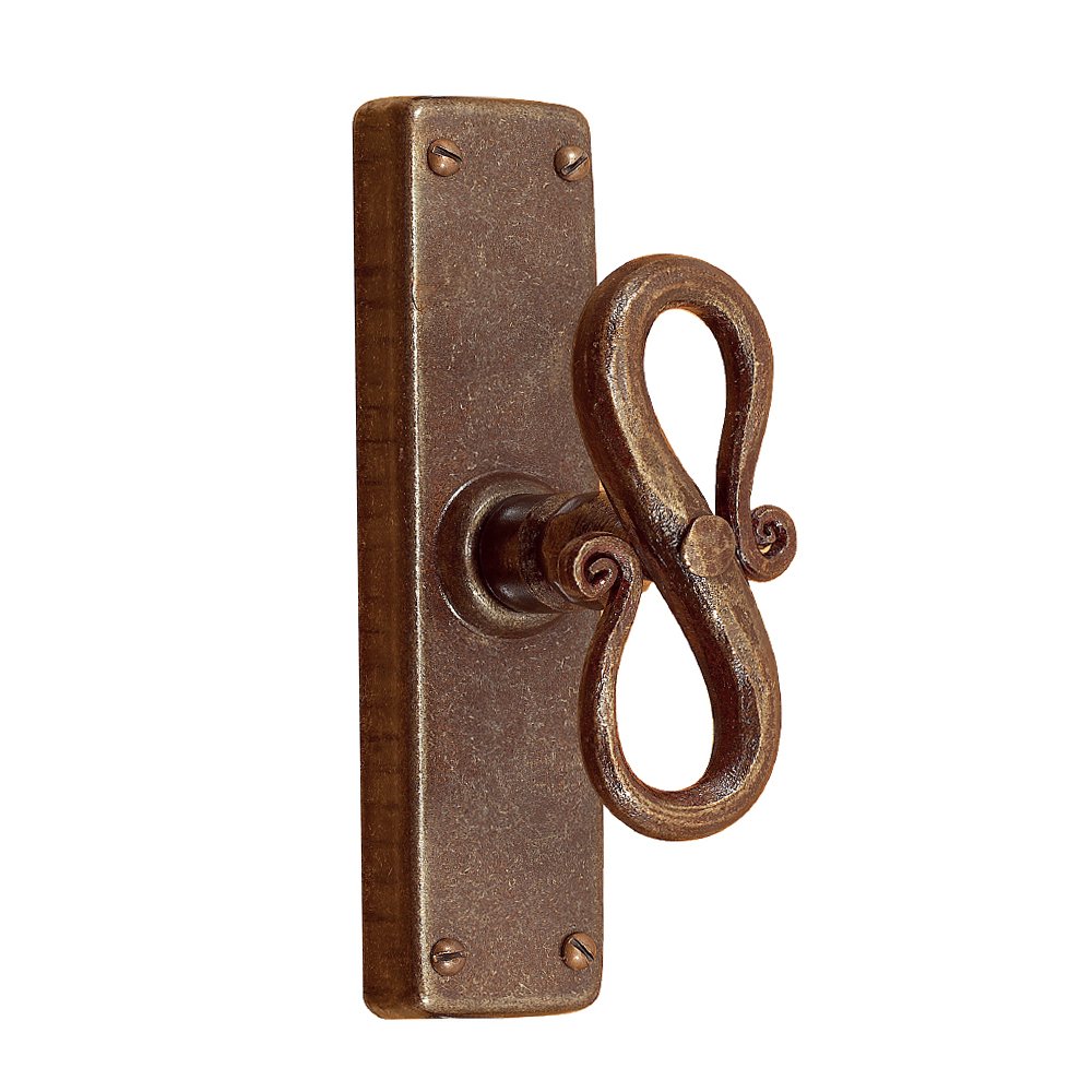 ill gryl 30-5-22 (24) Ιταλικής κατασκευής λαβή για παράθυρα 017 σκουριά - Image 1