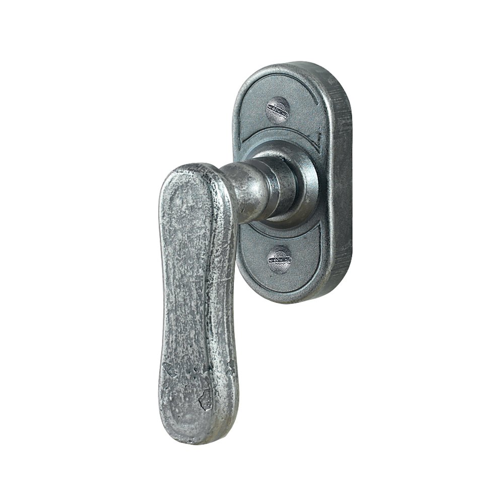 ill gryl 30-5-22 (71) Ιταλικής κατασκευής λαβή για παράθυρα 339 αντικέ ασημί - Image 1