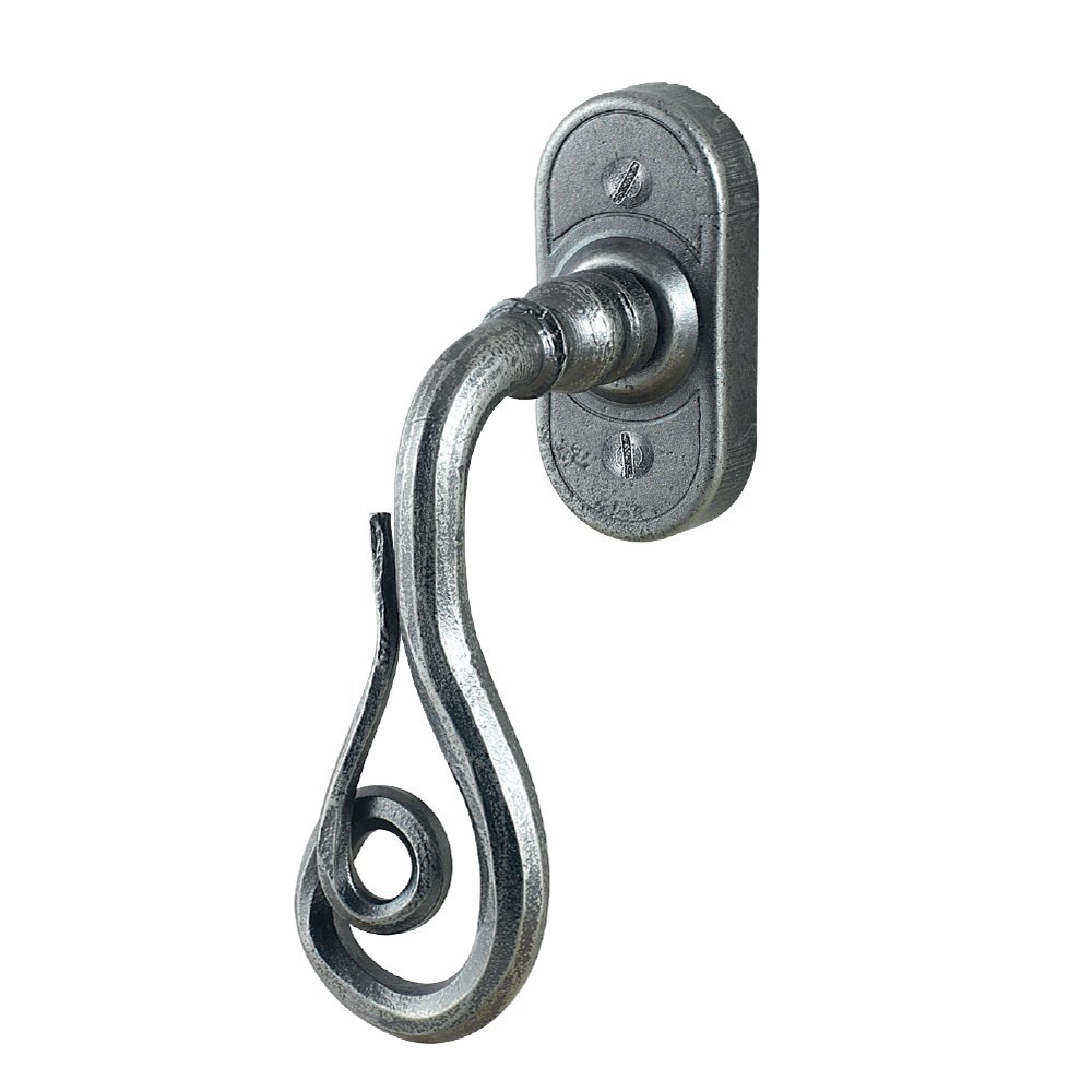 ill gryl 30-5-22 (87) Ιταλικής κατασκευής λαβή για παράθυρα 371 αντικέ ασημί - Image 1