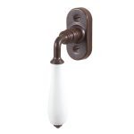 Ιταλικής κατασκευής λαβή για παράθυρα 385 σκουριά