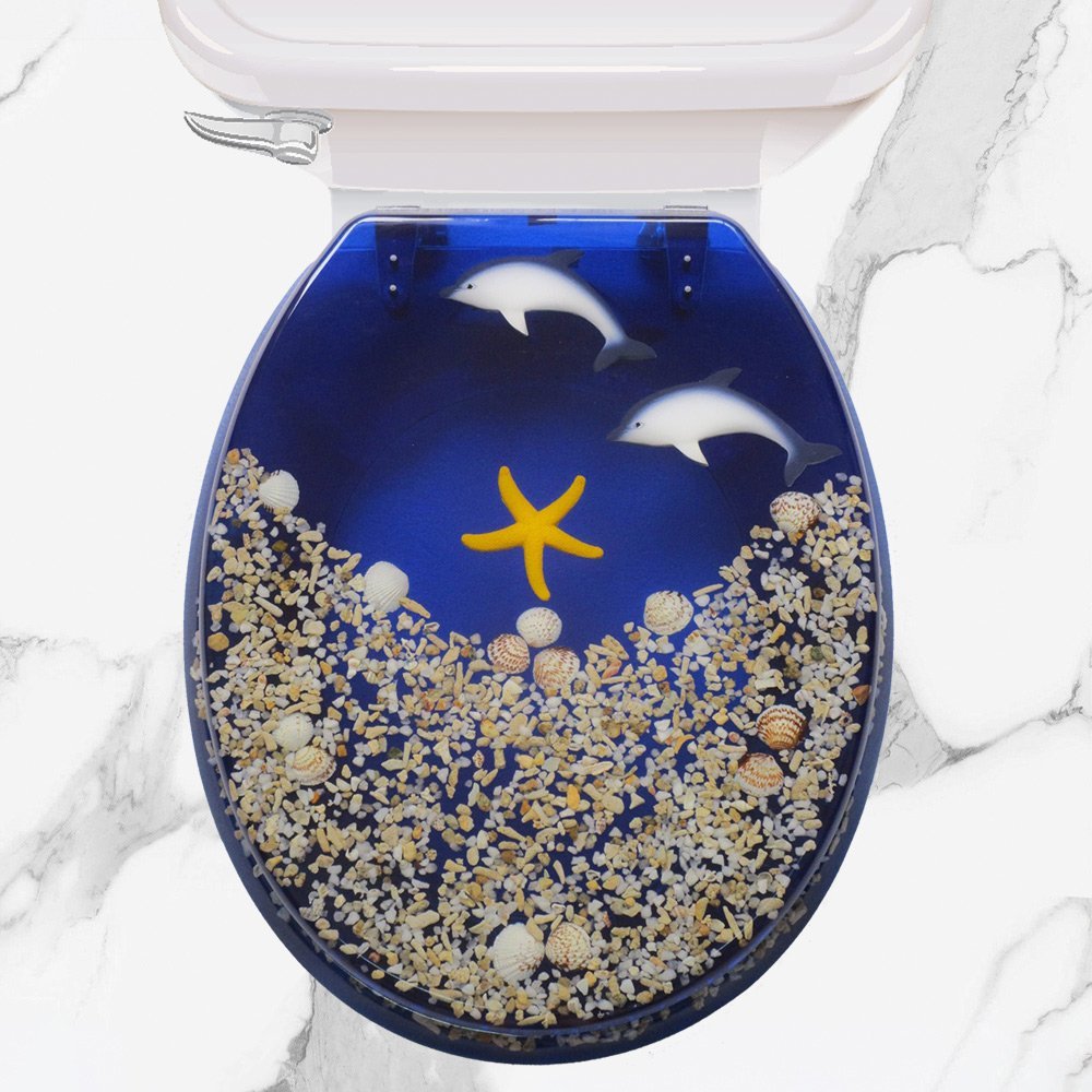 kapaki-wc-dolphin-landscape-8051 ΚΑΠΑΚΙ WC DOLPHIN LANDSCAPE 36(φ)x43(μ) - Image 1