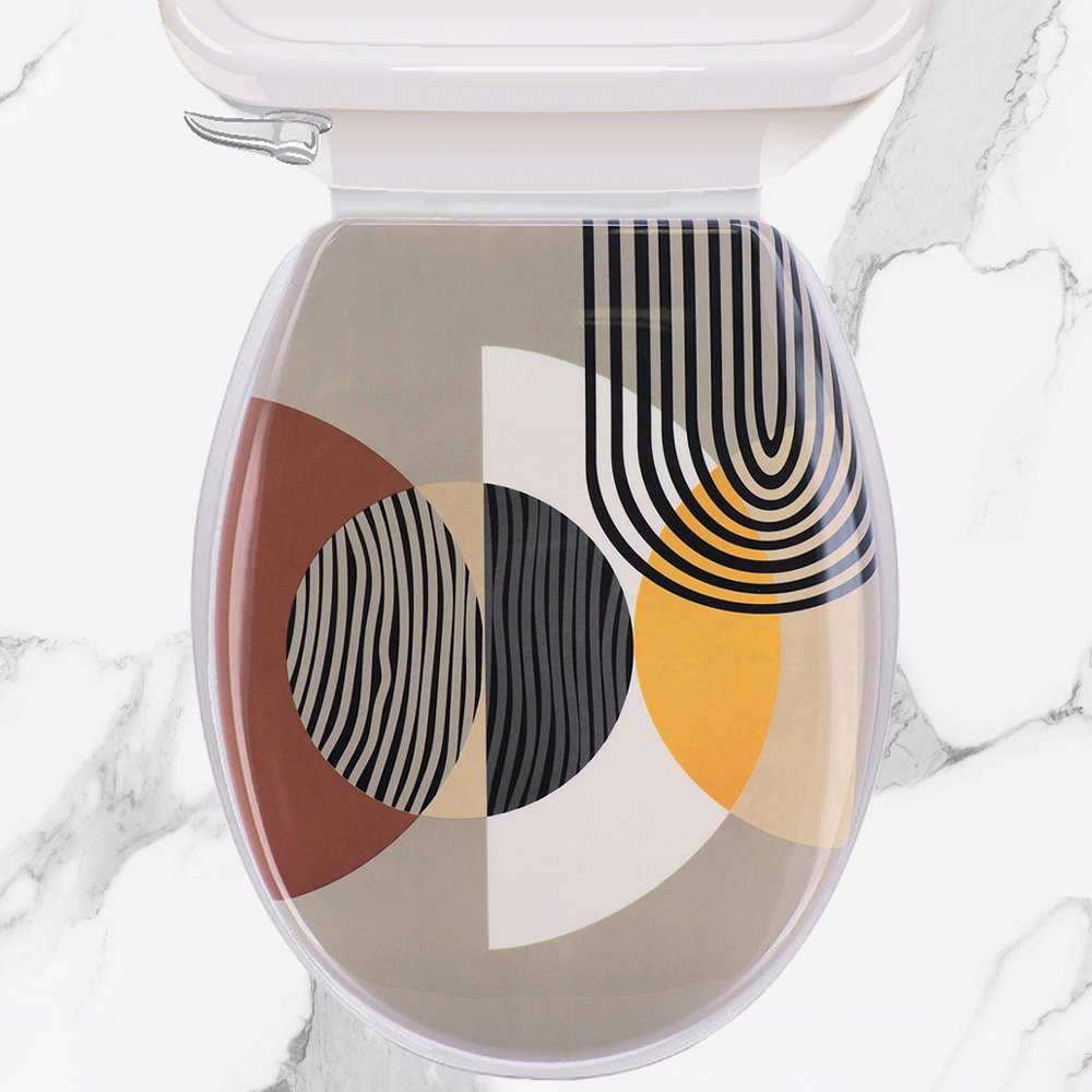 kapaki-wc-fingerprint-36x43-8257 ΚΑΠΑΚΙ WC FINGERPRINT 36(φ)x43(π) - Image 1