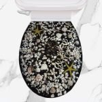 ΚΑΠΑΚΙ WC SEAHORSE SHELLS 36(φ)x43(μ) ΚΑΦΕ