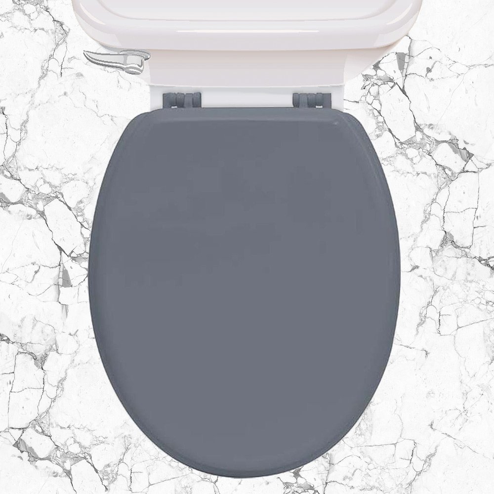 kapaki-wc-sl8053-8058 ΚΑΠΑΚΙ WC SOLID MDF 37,2(Φ)x45,5(Μ) ΓΚΡΙ - Image 1