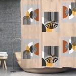 ΚΟΥΡΤΙΝΑ ΜΠΑΝΙΟΥ ΠΛΑΣΤΙΚΗ FingerprintPeva2 180(Μ)X180(Υ)