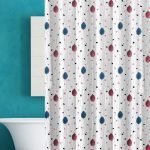 ΚΟΥΡΤΙΝΑ ΜΠΑΝΙΟΥ PEVA AutumnLeaves 180(Μ)X180(Υ)