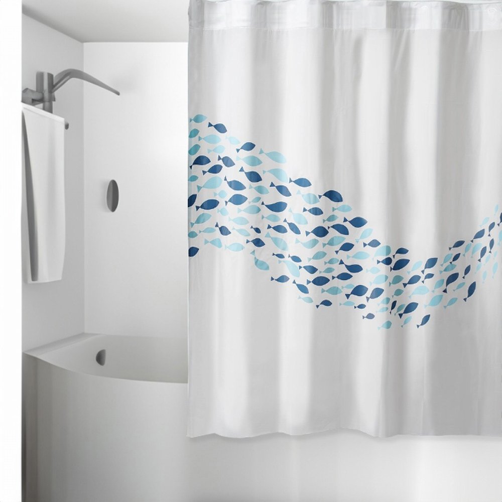 kourtina-mpaniou-plastiki-peva-schooloffish-180x180-202524-1 ΚΟΥΡΤΙΝΑ ΜΠΑΝΙΟΥ ΠΛΑΣΤΙΚΗ PEVA SchoolOfFish 180(Μ)x180(Υ) - Image 1