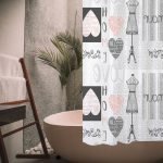 ΚΟΥΡΤΙΝΑ ΜΠΑΝΙΟΥ ΠΛΑΣΤΙΚΗ PEVA SHELF 180(Μ)X180(Υ)