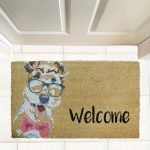 ΠΑΤΑΚΙ ΕΙΣΟΔΟΥ DOG GLASSES 45X75