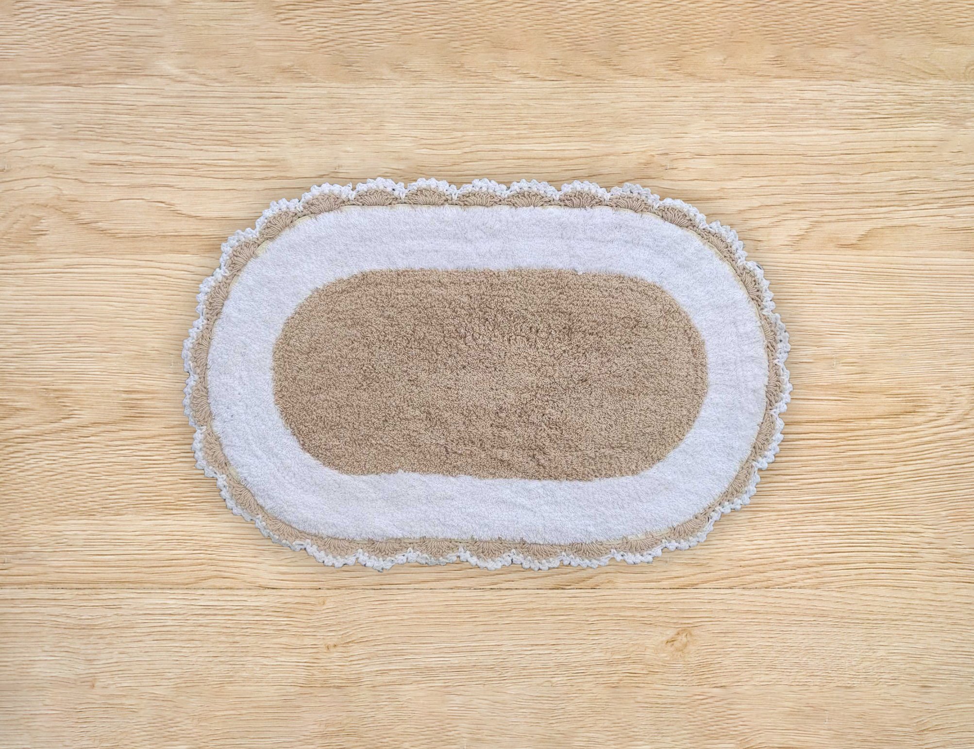 pataki-mpaniou-brown-anatoli-45x75-4100117brown ΠΑΤΑΚΙ ΜΠΑΝΙΟΥ ΚΑΦΕ ΒΑΜΒΑΚΕΡΟ ANATOLI OVAL 45X75 - Image 1