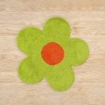 ΠΑΤΑΚΙ ΜΠΑΝΙΟΥ DAISY COTTON ΔΙΠΛΗΣ ΟΨΗΣ ΛΑΧΑΝΙ ΠΟΡΤΟΚΑΛΙ 60x60cm