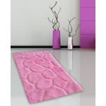 ΠΑΤΑΚΙ ΜΠΑΝΙΟΥ DIB-666 ΡΟΖ COTTON 70X120