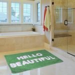 ΠΑΤΑΚΙ ΜΠΑΝΙΟΥ COTTON  FINE  50X70 ΠΡΑΣΙΝΟ