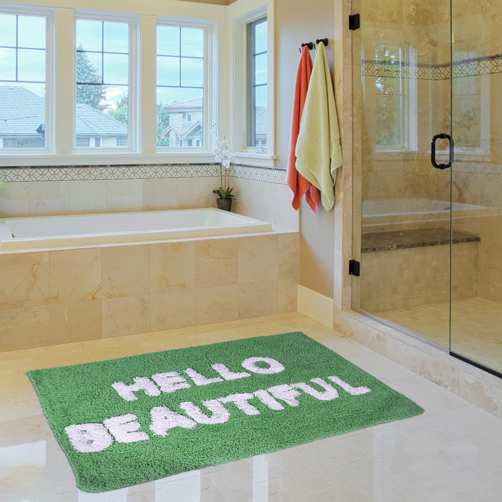 pataki-mpaniou-fine-50-70-201889green-bath-1 ΠΑΤΑΚΙ ΜΠΑΝΙΟΥ COTTON FINE 50X70 ΠΡΑΣΙΝΟ - Image 1