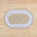 ΠΑΤΑΚΙ ΜΠΑΝΙΟΥ ΜΠΕΖ ΒΑΜΒΑΚΕΡΟ ANATOLI OVAL 45X75