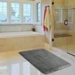 ΠΑΤΑΚΙ ΜΠΑΝΙΟΥ MEMORY FOAM SL1006 ΓΚΡΙ 50X80