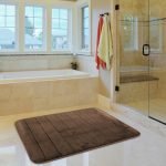 ΠΑΤΑΚΙ ΜΠΑΝΙΟΥ MEMORY FOAM SL1006 ΚΑΦΕ 50X80