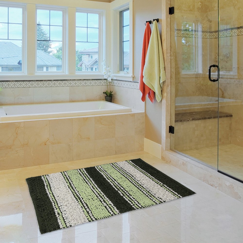 pataki-mpaniou-sl558-1-201505a ΠΑΤΑΚΙ ΜΠΑΝΙΟΥ SL558 COTTON 50Χ80 ΠΡΑΣΙΝΟ - Image 1