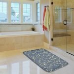 ΠΑΤΑΚΙ ΜΠΑΝΙΟΥ MEMORY FOAM VibrantRoots ΓΚΡΙ 40x60cm