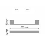 Λαβη μπανιου Μαύρο ματ Sanco 120442-Μ116 - Image 2