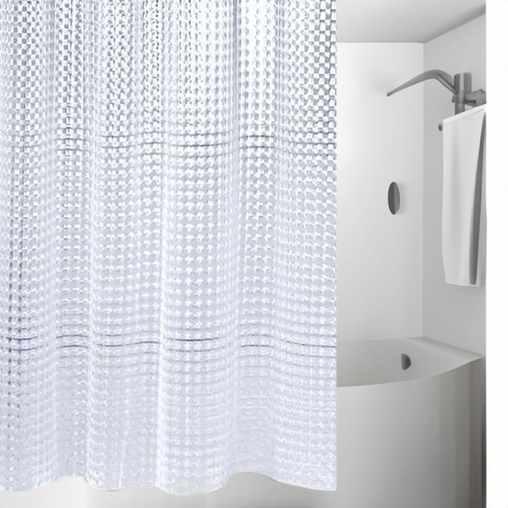 shower-curtain-3d-206-180lx180h-8366 ΚΟΥΡΤΙΝΑ ΜΠΑΝΙΟΥ ΠΛΑΣΤΙΚΗ 3D-206 180(Μ)X180(Υ) - Image 1