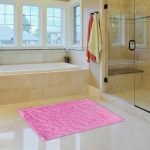 ΠΑΤΑKΙ ΜΠΑΝΙΟΥ ΡΟΖ VΕ-9048 CΟΤΤΟΝ 50Χ80