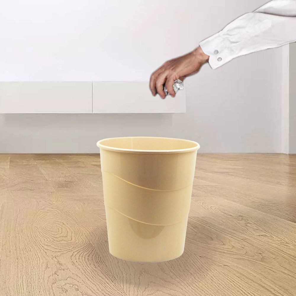 waste-basket-14lt-sl7263-2-7263b ΚΑΛΑΘΙ ΑΧΡΗΣΤΩΝ 14LT SL7263-2 - Image 1