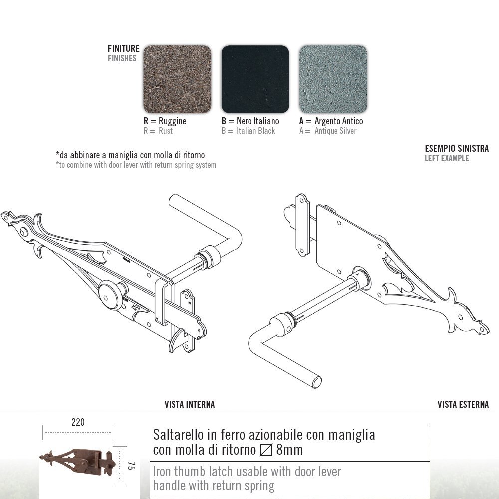 zebereki007a Ζεμπερέκι Ιταλικό σε σκουριά 111 - Image 1