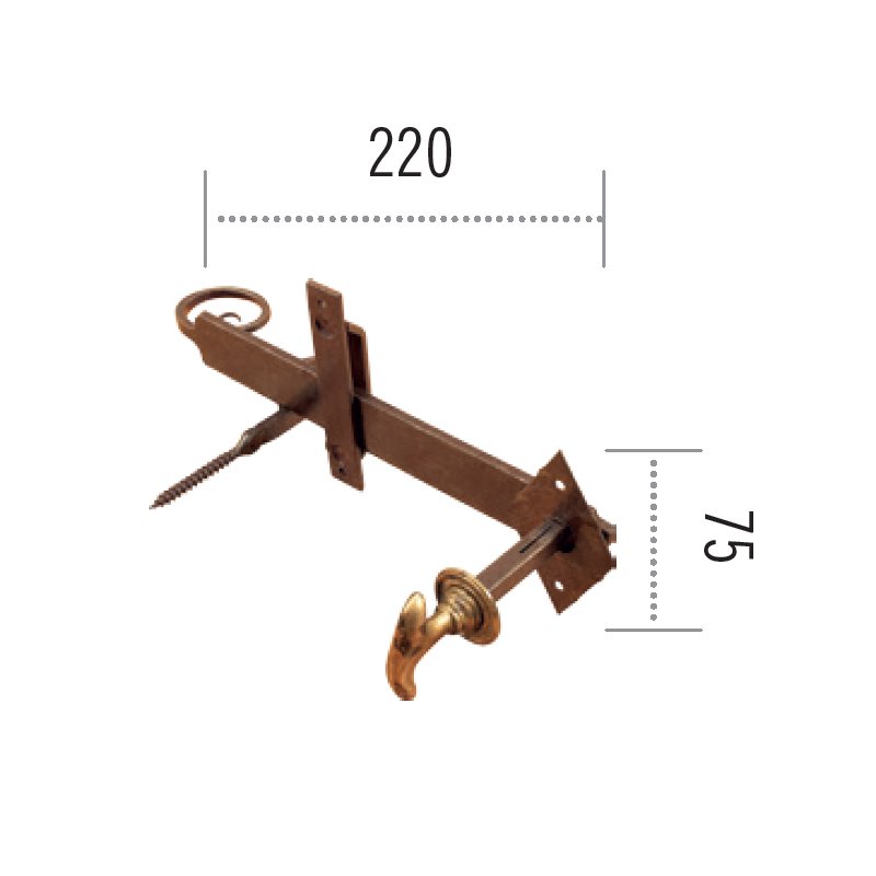 zebereki017b Ζεμπερέκι Ιταλικό σε σκουριά 115 - Image 1