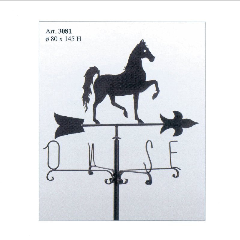 001 ανεμ 28-7-24 Ιταλικός Σφυρήλατος Ανεμοδείκτης 3081 - Image 1