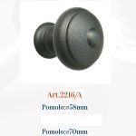 Ιταλικό Σφυρήλατο Μπουλ Εξώπορτας 2216