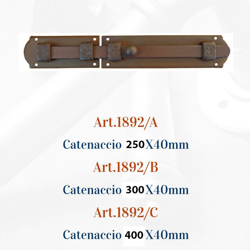 001 συρτες 7-7-24 Ιταλικός Σφυρήλατος Σύρτης 1893 - Image 1