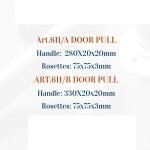 Ιταλικη Σφυρηλάτη Λαβή 611 - Image 3