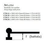 Ιταλικό σφυρηλατημένο μάσκουλο 1750 - Image 2