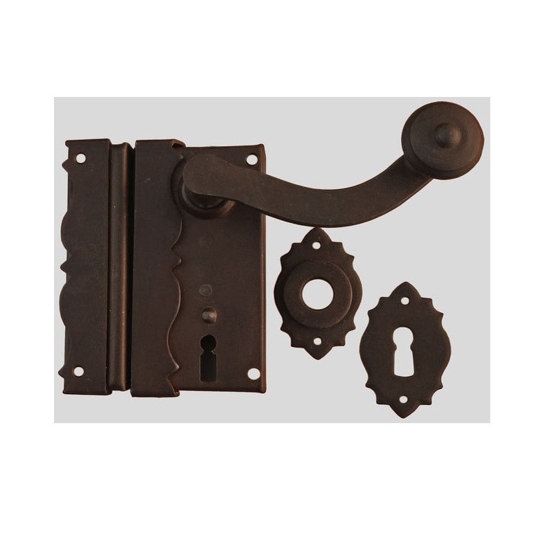 002 lock galb 4-7-24 Κλειδαρια παλαιού τύπου σφυρηλατημένη 1907 - Image 1